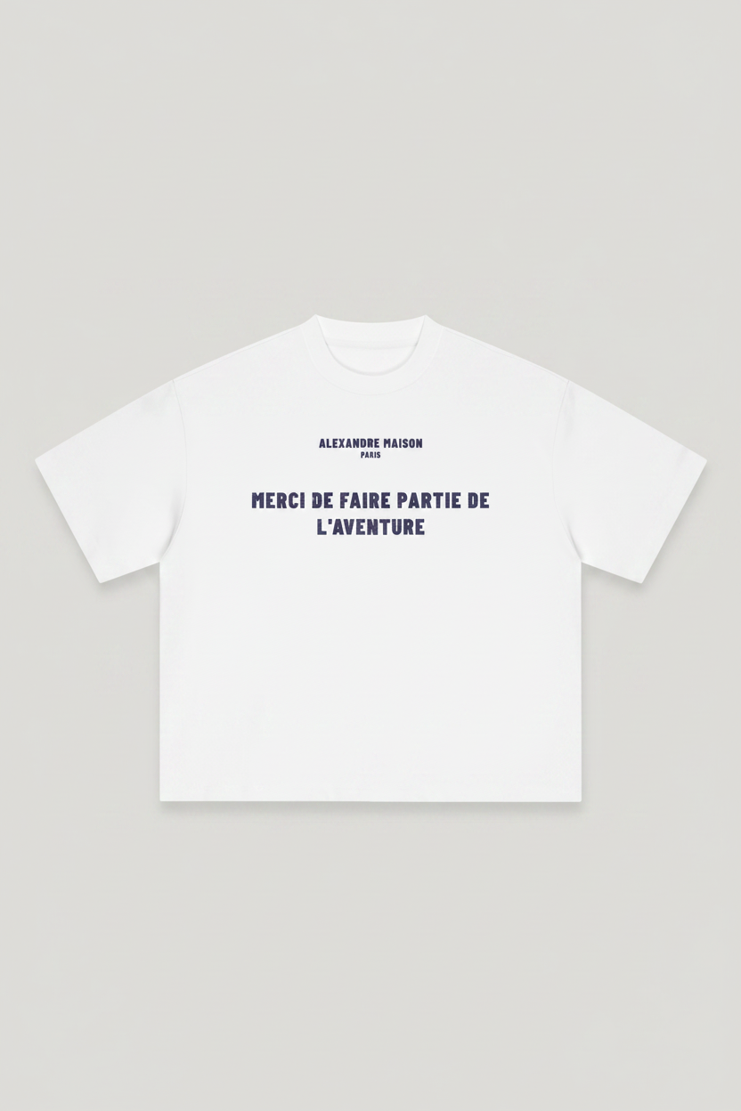 Merci,Tee,Alexandre,Maison,Boxy