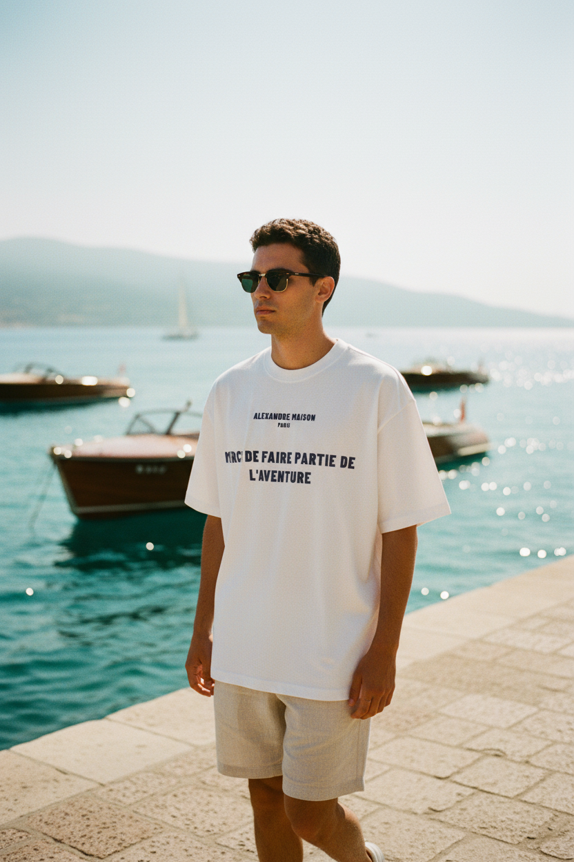 Alexandre Maison Merci Tee