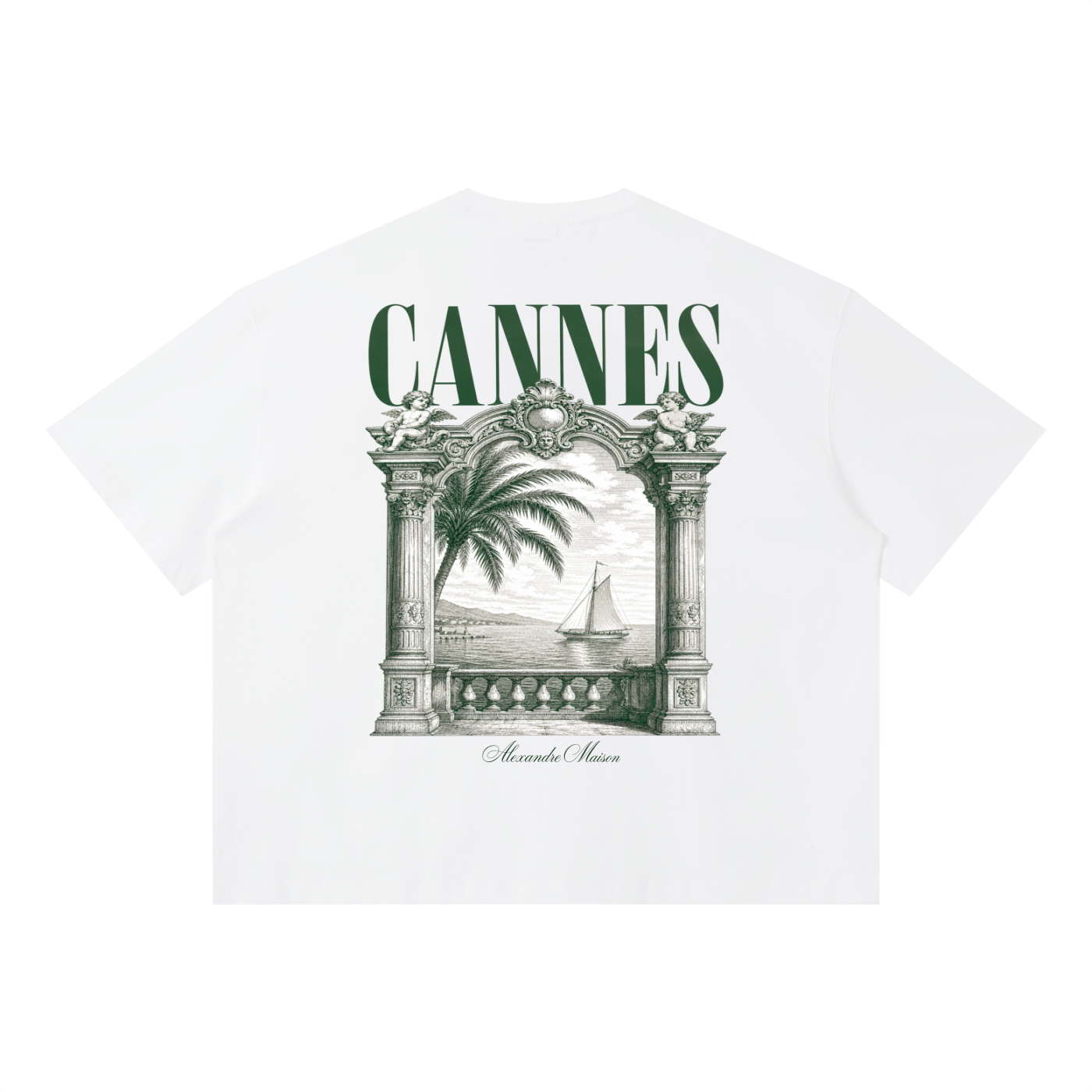 Cannes,Tee,Boxy,Alexandre,Maison