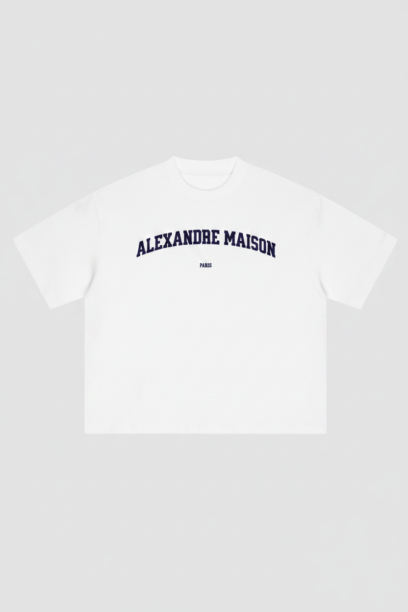 boxy,tee,varsity,alexandre,maison,heavy