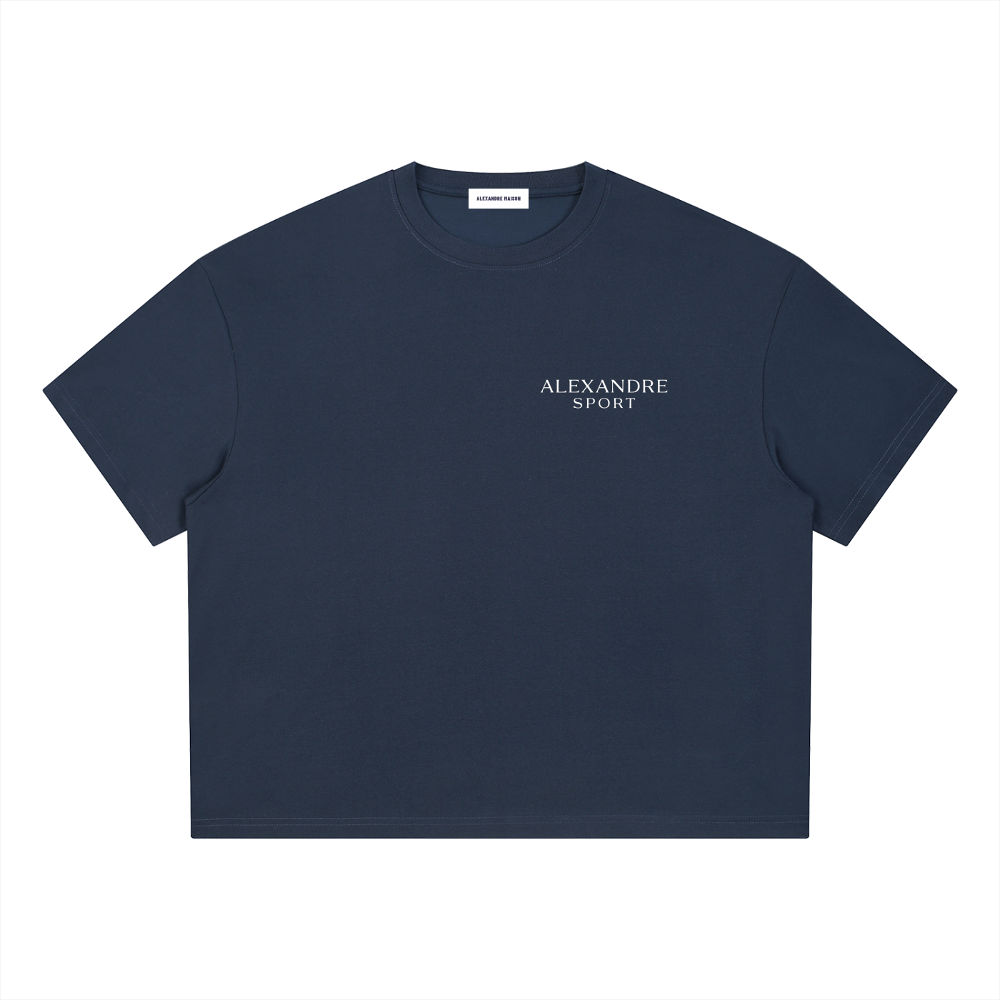 crest,sporting,tee,boxy,sport,alexandre,maison