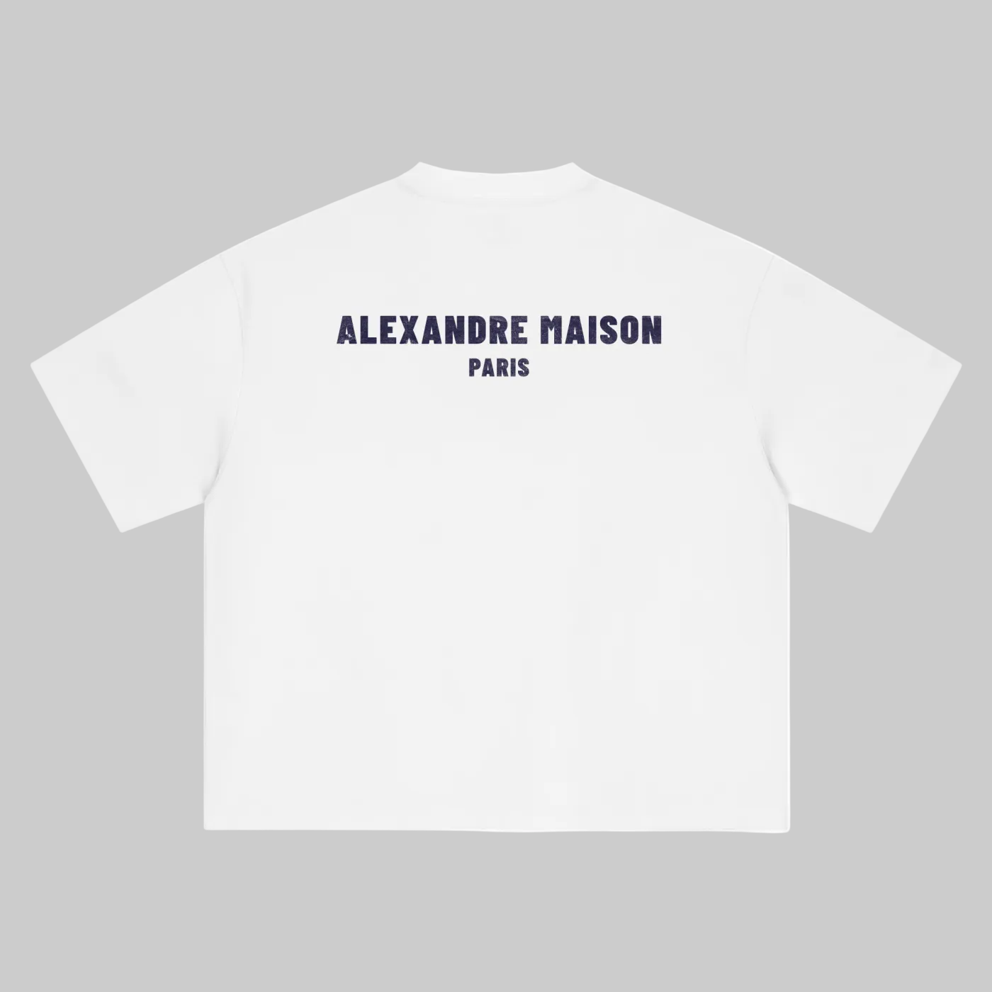 Alexandre Maison Signature Tee, Boxy Fit
